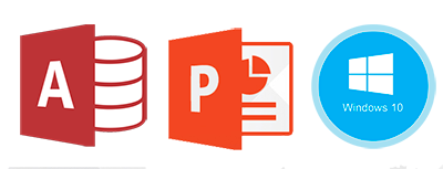 powerpoint, access & windows για ECDL core